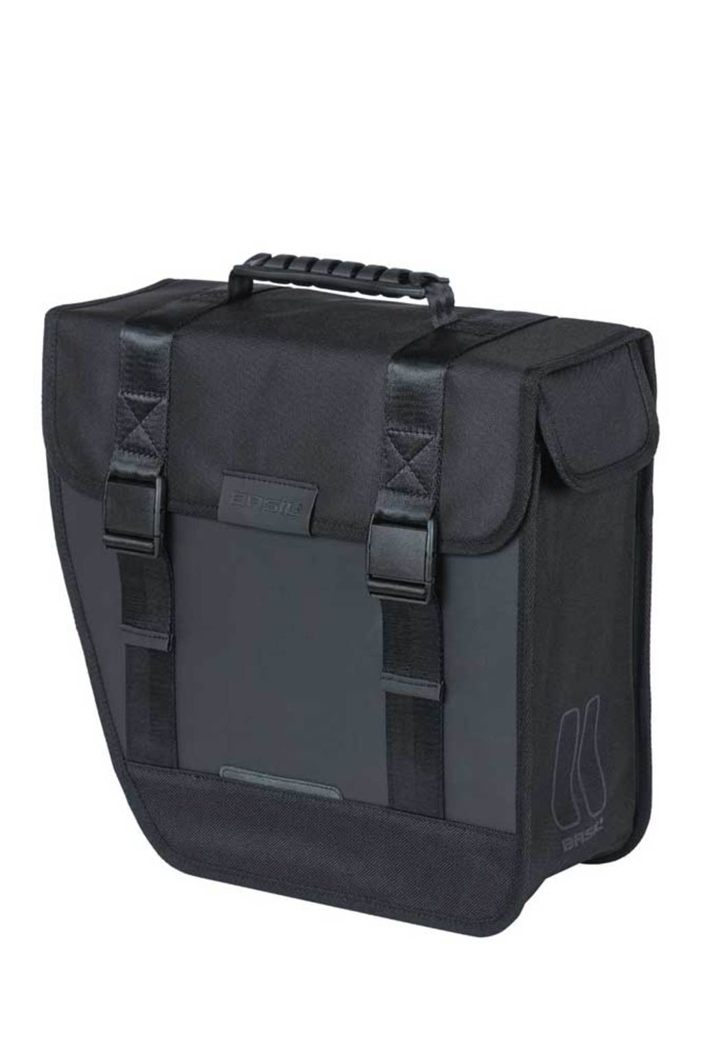 Enkele Fietstas Basil Tour Waterproof Left-Zwart 14 Liter Enkele Fietstas Basil Tour Waterproof Left-Zwart 14 Liter